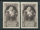 25642 FRANCE N°465a* (Yvert) 1F+2F Victimes De La Guerre : Double Signature + Normal (non Inclus)  1940  TB - Unused Stamps