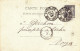 ENTIER POSTAL SAGE CARTE POSTALE De 1892 - Cachet PARIS 88 St Martin à ISCHES Vosges - Envoi.à Goichon Percepteur Impôts - Cartes Précurseurs