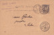 ENTIER POSTAL SAGE CARTE POSTALE De 1892 - Cachet NEUFCHATEAU à ISCHES Vosges - Envoi.à Goichon Percepteur Impôts - Cartes Précurseurs