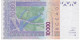 W.A.S.  IVORY COAST  P118Au 10000  Or 10.000  FRANCS (20)21  2021  Signature 45  VF - États D'Afrique De L'Ouest