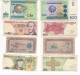 LOTTO DI 10 BANCONOTE MONDIALI - Collections & Lots