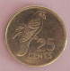 SEYCHELLES  25 CENTS ANNEE 1997 VOIR 2 SCANS - Seychelles