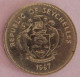 SEYCHELLES  25 CENTS ANNEE 1997 VOIR 2 SCANS - Seychelles