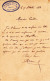 ENTIER POSTAL SAGE CARTE POSTALE De 1898 Cachet NANCY 54 à ISCHES Vosges - A. Cahen à Goichon Percepteur Impôts - Cartes Précurseurs