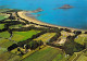 35 - Saint Coulomb - Le Camping Et La Plage Des Chevrets - Au Fond, L'île Du Grand Chevret Et L'île Du Petit Chevret - Saint-Coulomb