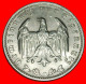 * NO SWASTIKA (1933-1939): GERMANY  1 MARK 1933D UNC UNCOMMON! THIRD REICH (1933-1945)· LOW START · NO RESERVE! - 1 Reichsmark