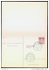 Germany Berlin Postal Stationery Postcard Answer Postkarte Mit Antwortkarte Postmarked Bb - Postkaarten - Ongebruikt