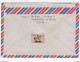 India Air Mail Letter Cover Travelled 1984 To Switzerland TBC Cinderella B180725 - Cartas & Documentos