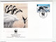 British Antarctic Territory 1992 WWF - Penguin, Seal FDCs B200225 - FDC