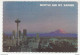 Seattle And Mt. Rainier Old Postcard Posted 1978 To Yugoslavia B191003 - Seattle