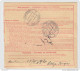 Yugoslavia Kingdom SHS Parcel Card - Sprovodni List 1930 Vel. Lasce To Crikvenica Bb160516 - Autres & Non Classés