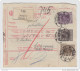 Yugoslavia Kingdom SHS Parcel Card - Sprovodni List 1930 Zemun To Crikvenica Bb160516 - Andere & Zonder Classificatie