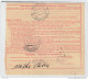 Yugoslavia Kingdom SHS Parcel Card - Sprovodni List 1930 Kastav To Crikvenica Bb160516 - Sonstige & Ohne Zuordnung