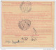 Yugoslavia Kingdom SHS Parcel Card - Sprovodni List 1930 Zemun To Crikvenica Bb160516 - Sonstige & Ohne Zuordnung