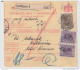 Yugoslavia Kingdom SHS Parcel Card - Sprovodni List 1930 Ljubljana To Crikvenica Bb160516 - Andere & Zonder Classificatie