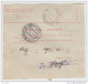 Yugoslavia Kingdom SHS Parcel Card - Sprovodni List 1930 Zagreb To Crikvenica Bb160516 - Andere & Zonder Classificatie