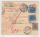 Yugoslavia Kingdom SHS Parcel Card - Sprovodni List 1930 Zagreb To Crikvenica Bb160516 - Altri & Non Classificati