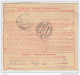 Yugoslavia Kingdom SHS Parcel Card - Sprovodni List 1930 Zagreb To Crikvenica Bb160516 - Altri & Non Classificati