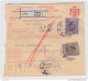 Yugoslavia Kingdom SHS Parcel Card - Sprovodni List 1930 Zagreb To Crikvenica Bb160516 - Other & Unclassified