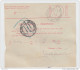 Yugoslavia Kingdom SHS Parcel Card - Sprovodni List 1930 Zagreb To Crikvenica Bb160516 - Andere & Zonder Classificatie