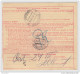 Yugoslavia Kingdom SHS Parcel Card - Sprovodni List 1930 Djakovo To Crikvenica Bb160516 - Other & Unclassified