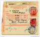 Kingdom SHS 1928 Poštna Spremnica - Parcel Card Ljubljana - Split B151204 - Altri & Non Classificati