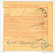 Kingdom SHS 1929 Poštna Spremnica - Parcel Card Zagreb - Split B151204 - Other & Unclassified