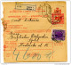 Kingdom SHS 1929 Poštna Spremnica - Parcel Card Zagreb - Split B151204 - Autres & Non Classés