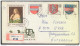 Czechoslovakia Letter Cover Censored Registered Travelled To Austria 1968 Bb161028 - Cartas & Documentos