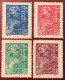 PRC North-East China 1949 Mint RARE ORIGINAL Set “first Session Of  Political Conference” SG NE257-260(Chine Province - Neufs