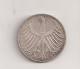 Germany Coin - 5 Deutsche Mark Silver - 1970 J - Sonstige & Ohne Zuordnung