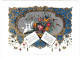 Belgique "Carte Porcelaine"  Porseleinkaart, Faire Part De Mariage, Gand, Gent, Dim:143x105mm - Porcelana