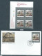 Canada # 1271 UL. PB. MNH + FDC - Masterpieces Of Canadian Art - 3 - Hojas Bloque
