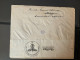 Cadiz A Alemania. Mit Lufpost. Aéreo. Consulado Aleman. 1940. Marca Al Dorso Y Fajilla - Cartas & Documentos