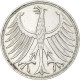 Monnaie, République Fédérale Allemande, 5 Mark, 1970, Hambourg, TTB+, Argent - 5 Mark