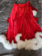 Delcampe - Robe D’Elfe Rouge De Judy Du Film Super Noël (The Santa Clause) De Tim Allen - Théâtre & Déguisements