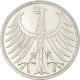 Monnaie, République Fédérale Allemande, 5 Mark, 1972, Stuttgart, SUP, Argent - 5 Mark