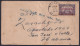 1930-H-92 CUBA REPUBLICA 1931 10c “DEMORADO POR MAL TIEMPO” RARE POSTMARK. - Cartas & Documentos