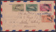 1930-H-83 CUBA REPUBLICA 1931 50c+15c+5c AIRPLANE REGISTERED COVER TO GERMANY.  - Lettres & Documents