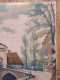 Delcampe - Ancien Tableau Béguinage De Bruges - Oils