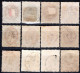 1895. DENMARK 21 CLASSIC ST. LOT WITH NICE POSTMARKS,SOME WITH FAULTS, 5 SCANS - Collections