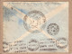 ALGERIE , MADAGASCAR - LETTRE INAUGURATION DU SERVICE AERIEN REGULIER ALGER TANANARIVE - 1935 - Luchtpost