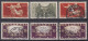 SALE !! 50 % OFF !! ⁕ Switzerland 1919 ⁕ PAX Peace Contract Mi.146/148 ⁕ 6v Used - Oblitérés