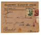 ESPAGNE  LETTRE CENSURE NATIONALISTE POUR LE MAROC  1940  CACHET D'ARRIVEE - Marques De Censures Nationalistes