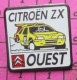 918A Pin's Pins / Beau Et Rare / THEME : AUTOMOBILES / CITROEN ZX OUEST - Citroën