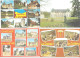 Delcampe - THEME CHATEAUX EXTERIEURS INTERIEURS   ETC     LOT DE 500  CARTES       *****        A  SAISIR ***** - 500 Postkaarten Min.