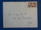 DC2 ST PIERRE  MIQUELON   BELLE LETTRE 1959    A LYON FRANCE +N°358  25F +AFF.HEXAGONAL  INTERESSANT++ - Cartas & Documentos