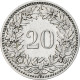 Monnaie, Suisse, 20 Rappen, 1912, Bern, TB+, Nickel, KM:29 - Autres & Non Classés