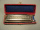 Ancien Harmonica " Chromonika II " Hohner Vintage Instrument. - Musical Instruments