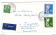 Germany Europa-CEPT Stamps On Air Mail Letter Cover Posted 1958 Cobenrode To Zagreb B201110 - 1958